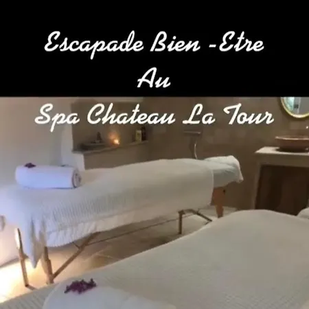 לינה וארוחת בוקר Domaine La Tour - - Jacuzzi - Sauna - Massage - 4 Saisons - Piscine Chauffee Toute L'annee - Heated Pool - 800m Centre ניונס
